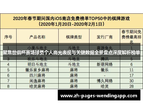 聚焦世俱杯赛场球员个人高光表现与关键数据全景盘点深度解析榜单 聚焦世俱杯赛场球员个人高光表现与关键数据全景盘点深度解析榜单
